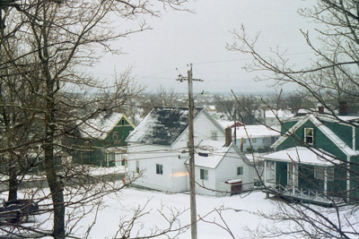 Rob's Window View, Glace Bay ›
  December 1996.