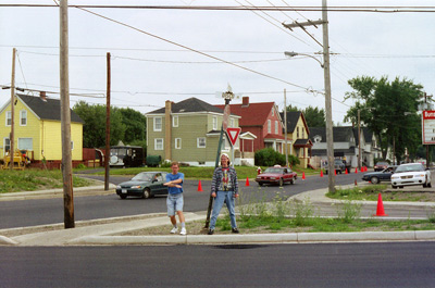 Disco Street, Glace Bay, Nova
  Scotia › August 1997.