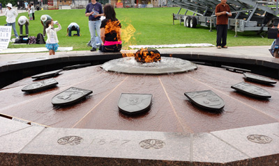 Eternal Flame, Parliament, Ottawa › July 2014.